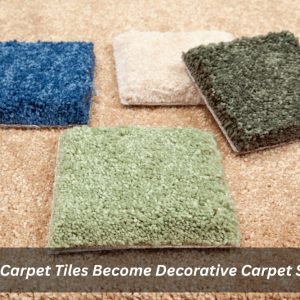 Image presents Can Old Carpet Tiles Become Decorative Carpet Squares