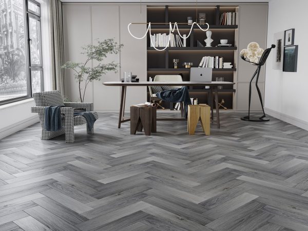 Aqua Wood Plus Herringbone Laminate 12mm - Image 3