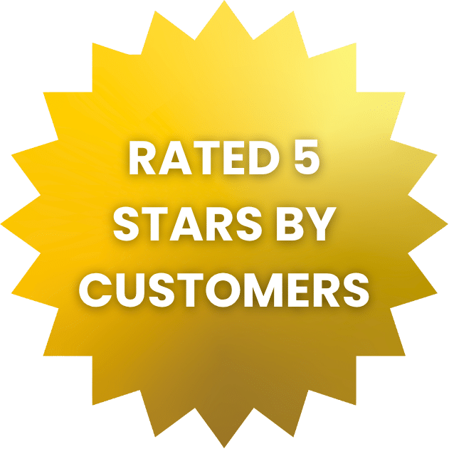5 Star Rated Badge