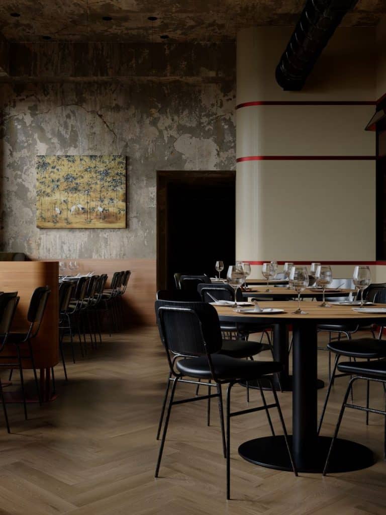 Acorn Brown - Herringbone Design