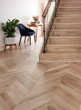 Cannes De Marque Chevron Parquetry