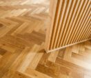 Cognac De Marque Herringbone Parquetry