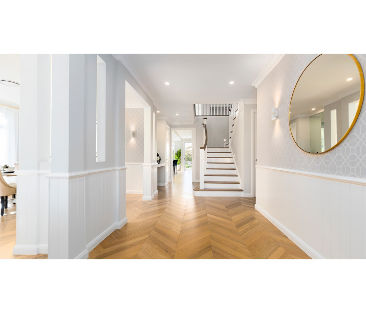 De Marque Chevron Champagne Entry