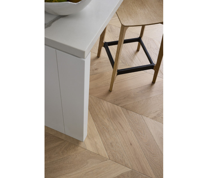 De Marque Oak Chevron Colonial Grey 3