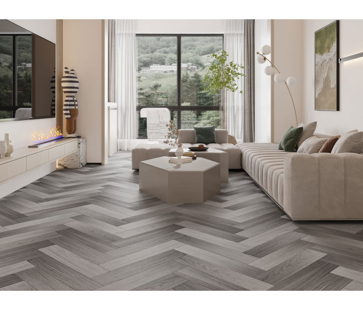Aqua Wood Plus Herringbone Laminate 12mm