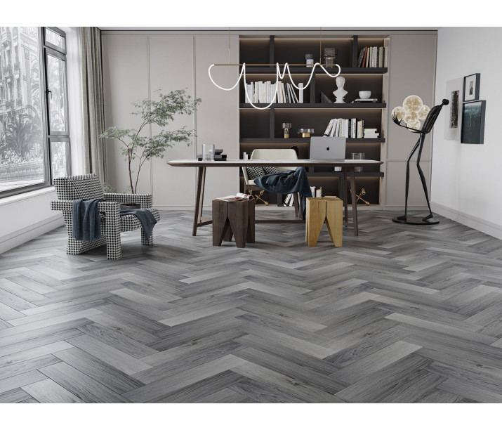 Aqua Wood Plus Herringbone Laminate 12mm
